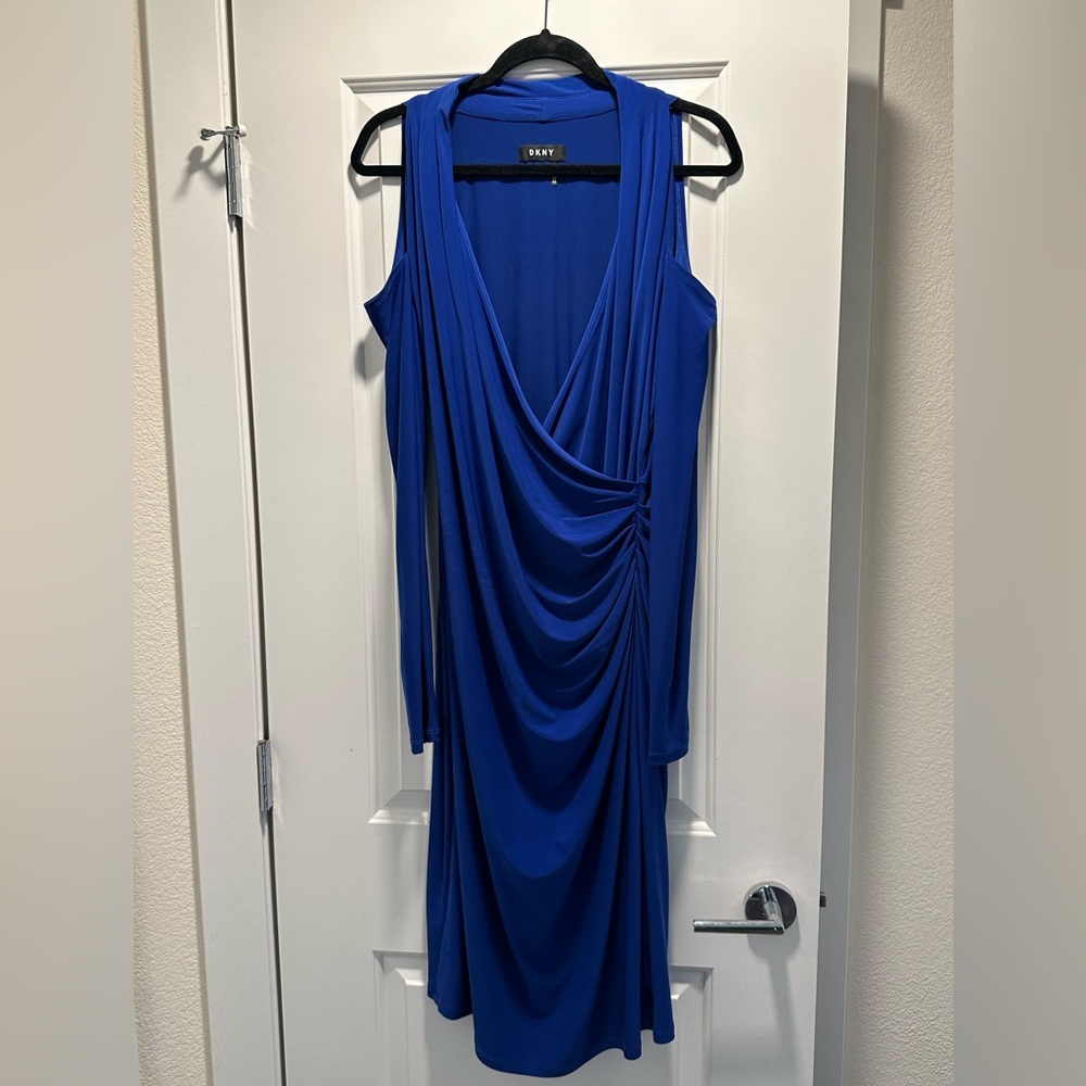 DKNY Blue Dress